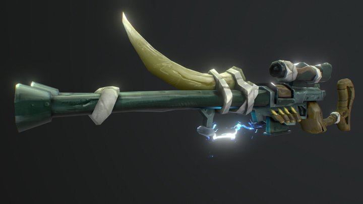 Gunk - WeaponCraft DAE2023 3D Model