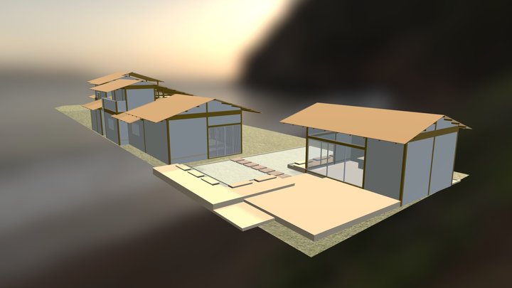Gesthouse 3D Model