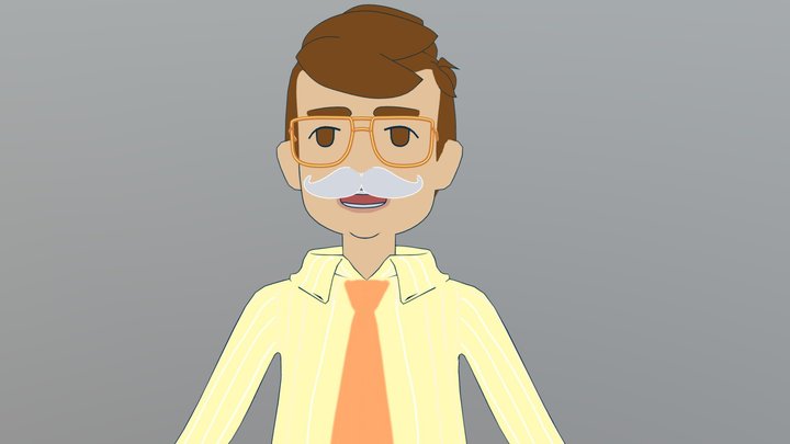 [Fanart] Ron Stampler from Dungeons and Daddies 3D Model