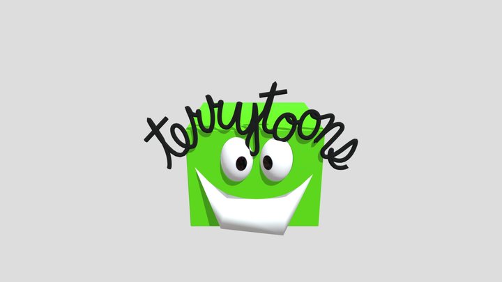 Terrytoons Logo (1957) 3D Model