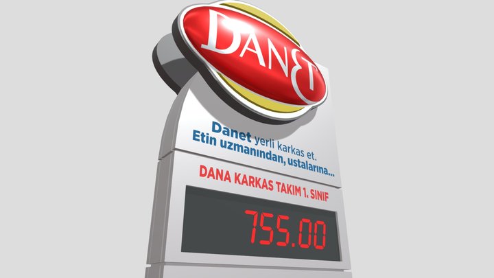 danet 3D Model