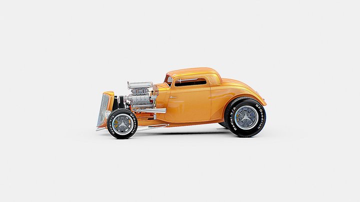 Ford 1934 Hot Rod | www.vecarz.com – Modèle 3D gratuit STL