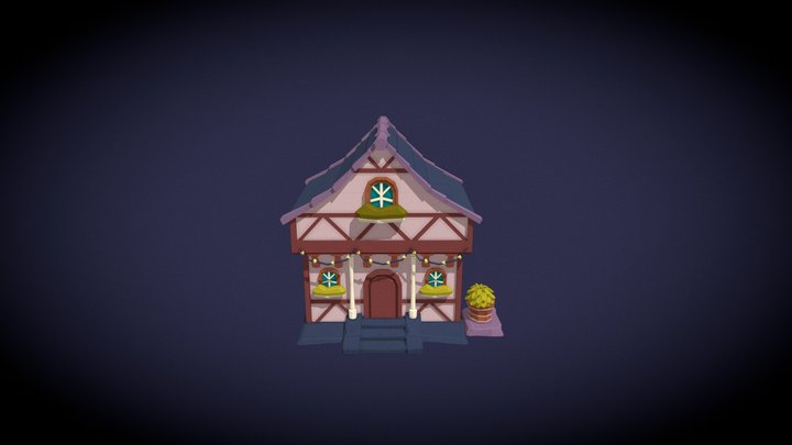 Luna VG - House prop 3D Model