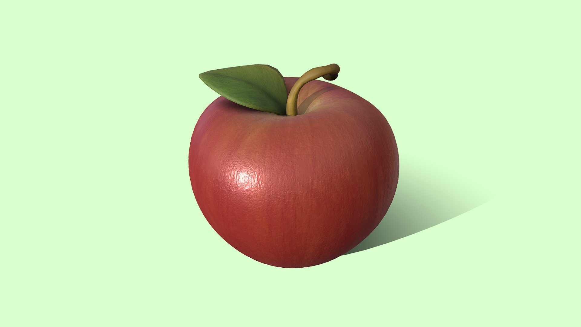 Stylised Apple - Buy Royalty Free 3D model by Macd3d [d7ff94f ...