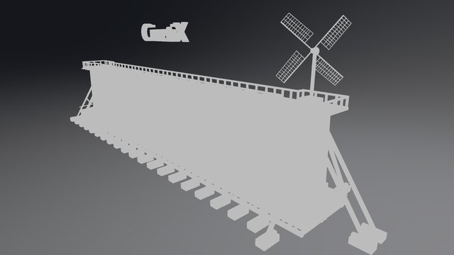 Graduation Tower 3D 3D Model