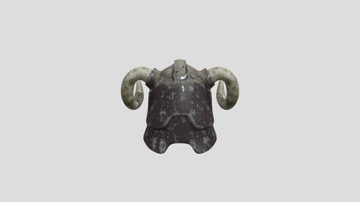 Skyrim Helmet 3D Model