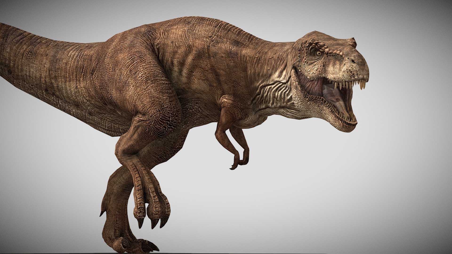 Jurassic Park 1993 Tyrannosaurus Rex — Sketchfab embed 3D viewer