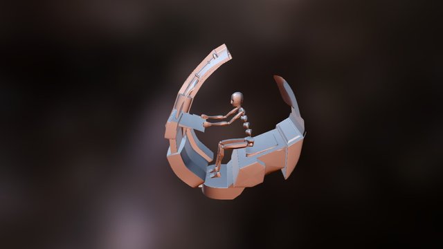 Work Station - Mass Effect / WIP 3D Model