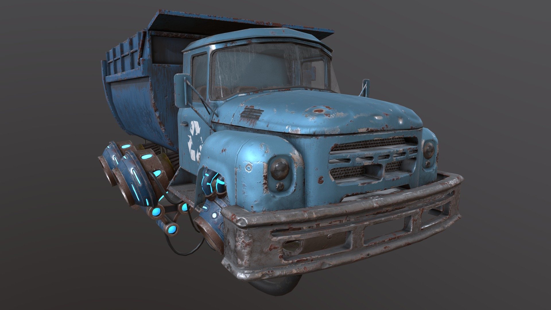 Сybertruck — Sketchfab embed 3D viewer