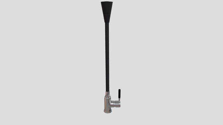 Modern Faucet (rigged) 3D Model