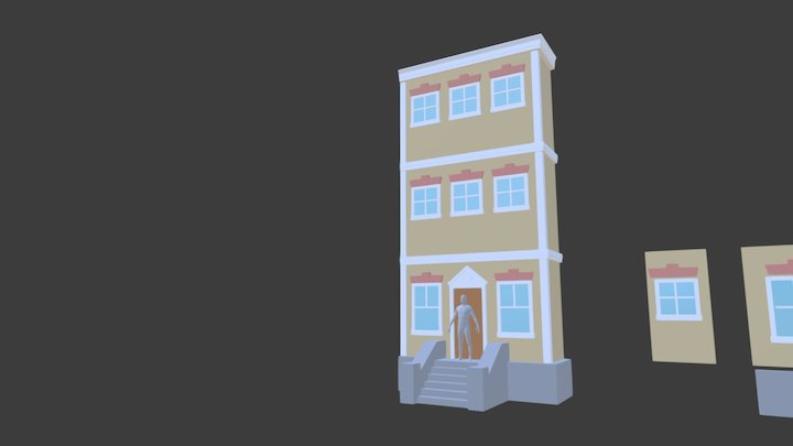 Low Poly House Models 3D Model