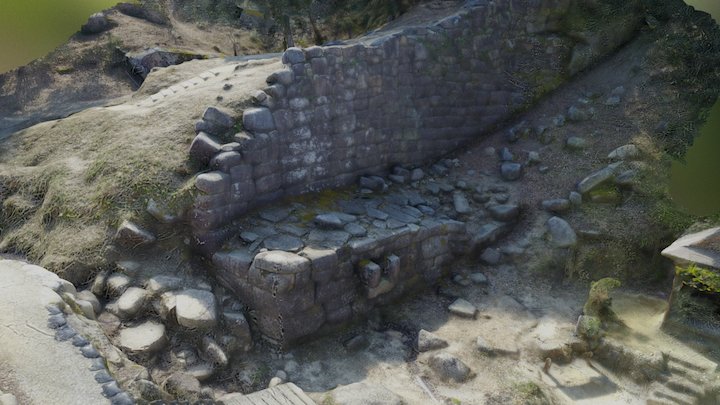 御所ヶ谷　神籠石(福岡県行橋市) 3D Model