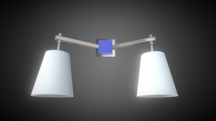 Custom Wall Sconce 3D Model