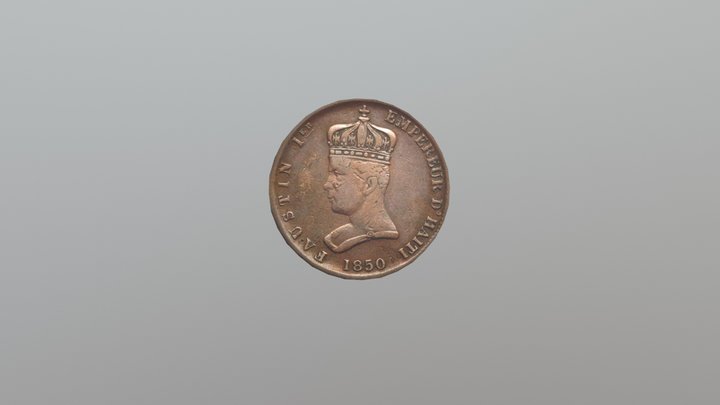 Republique d'Haiti Faustin 1er 1850 3D Model