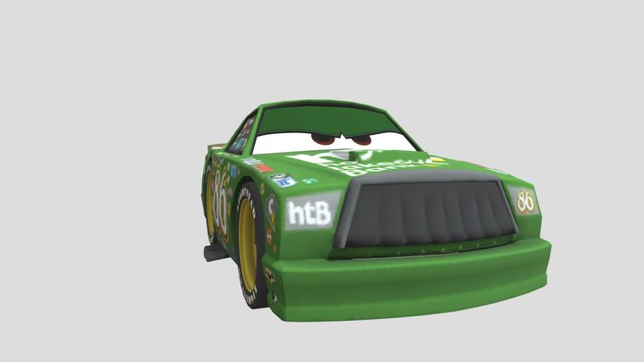 PC Computer - Disney Infinity - Chick Hicks 3D Model