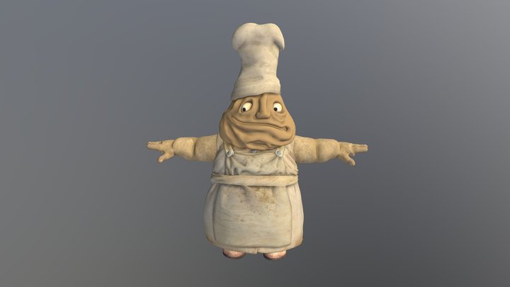 Little Nightmares - Third Chief 3D Model