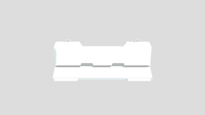 Heavy Barrier 3D Model