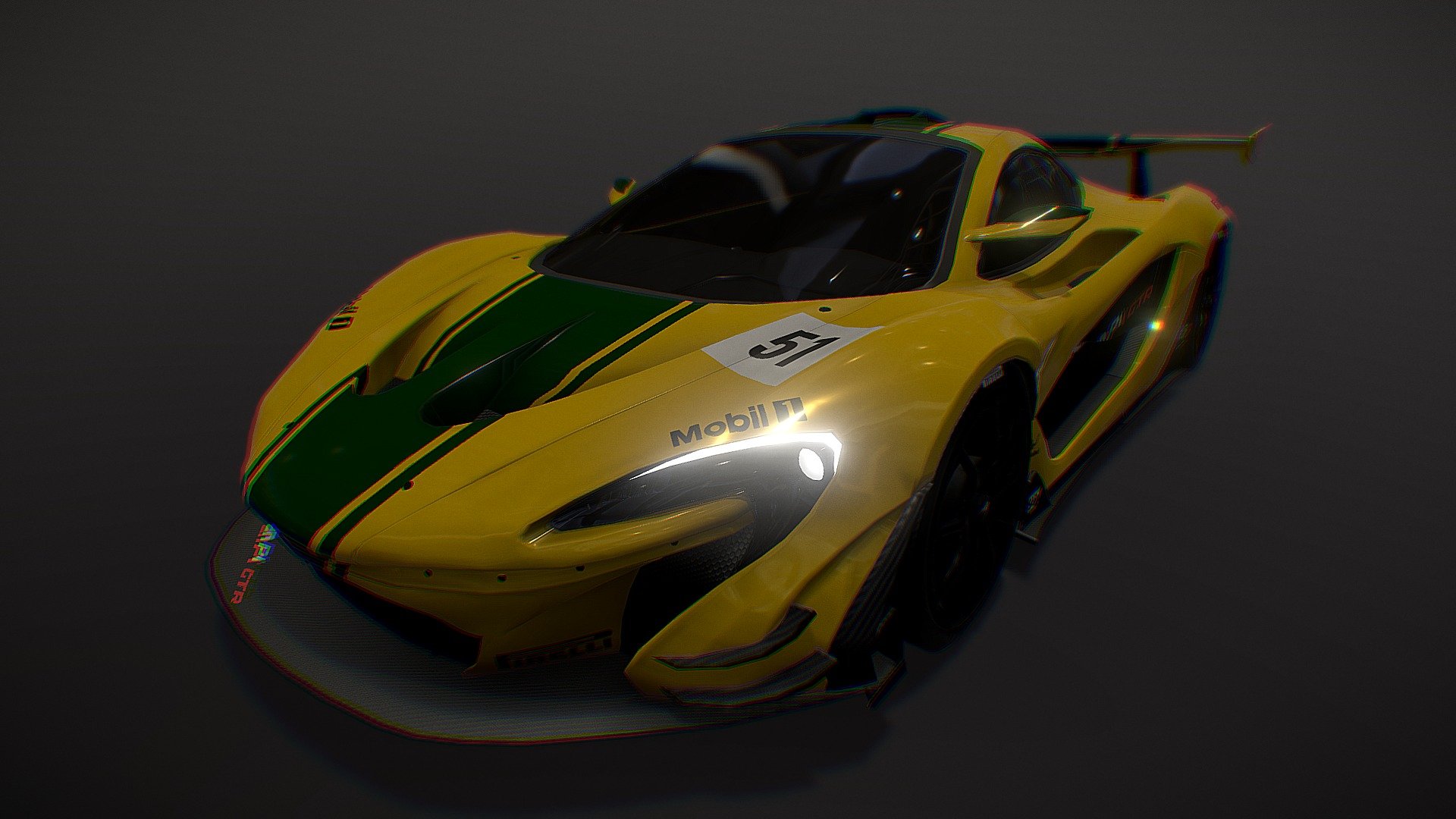Free McLaren P1 GTR Download Free 3D model by ALIEEEN [d805bec