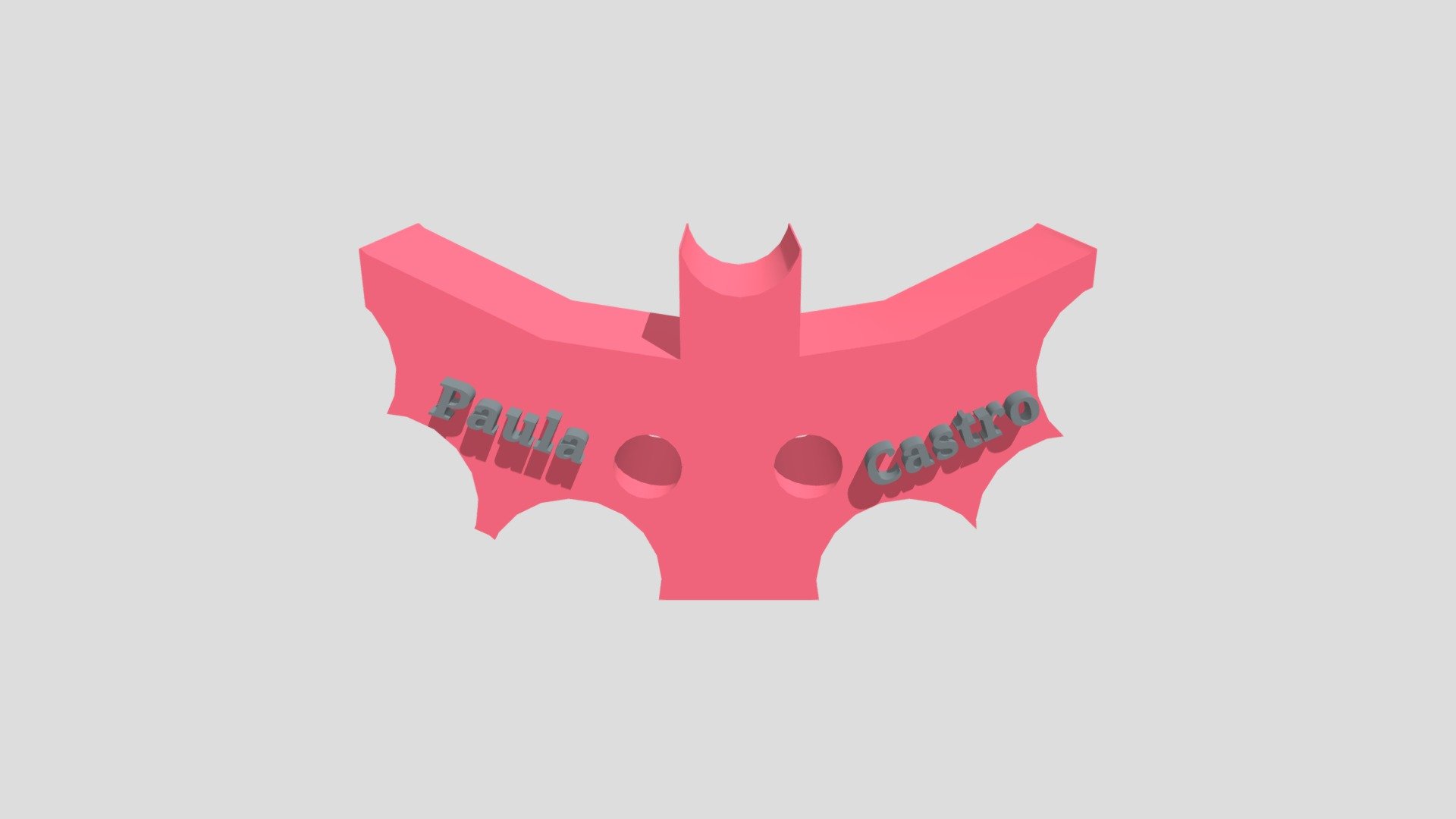 Bat Button — Sketchfab embed 3D viewer