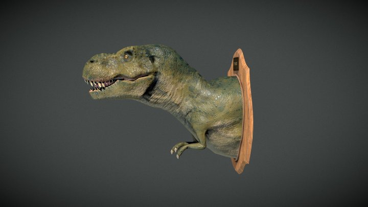 T-rex trophy