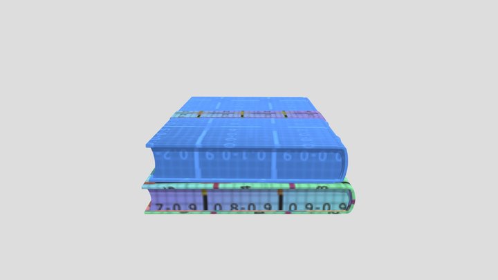 Books_Final 3D Model
