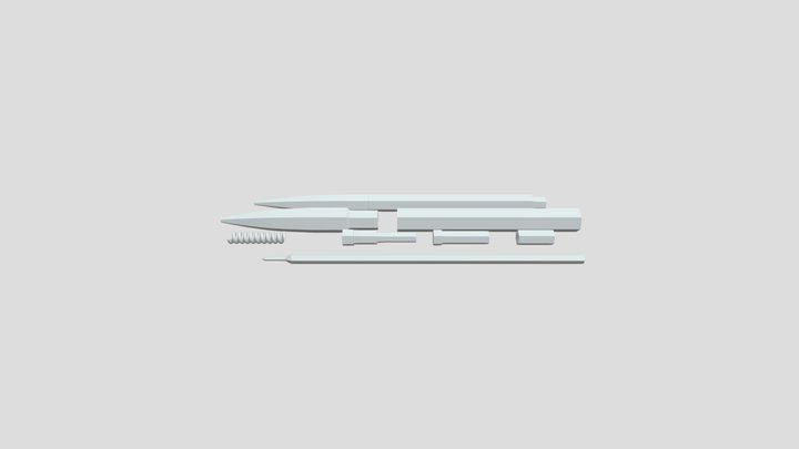 Ink Pen 3D Model
