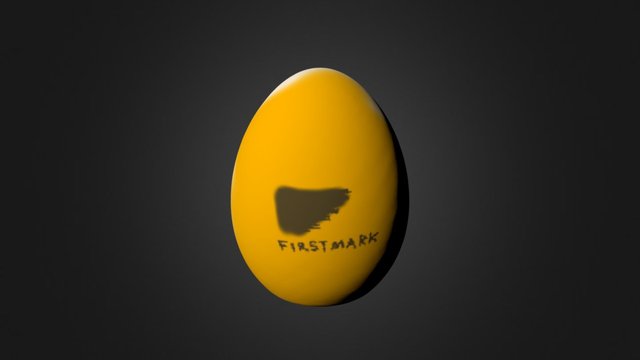 FirstMark Easter Egg 3D Model