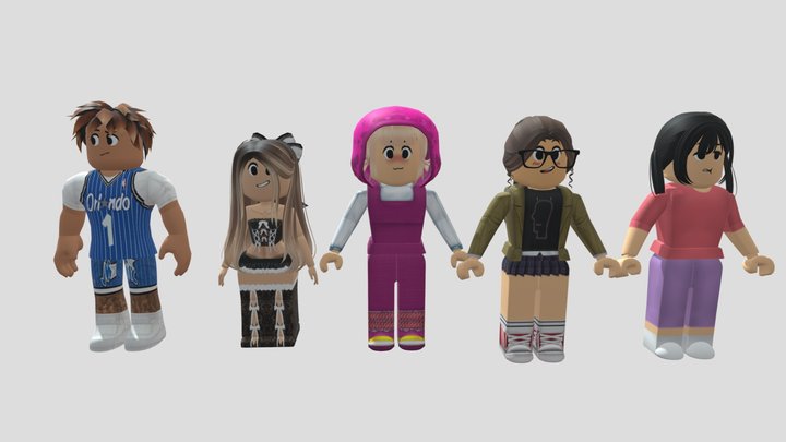 roblox character 7 3D Model