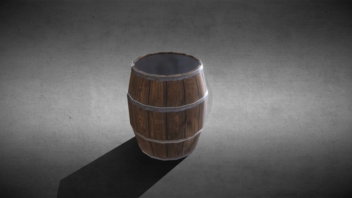 Barrel 3D Model