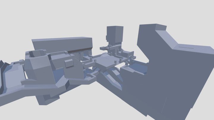 Halo 2's Lockout reimagination 3D Model