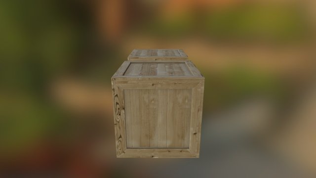 Delceg Crate 3D Model