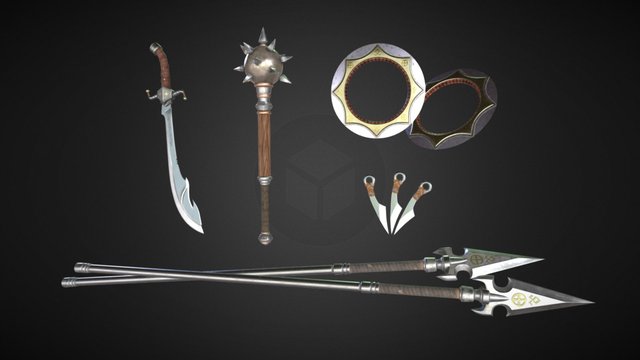 Royal weapons #1 3D Model