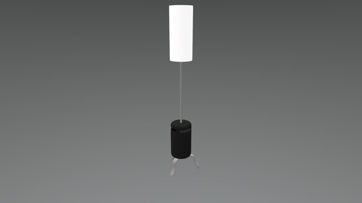 Subwoofer Lamp_Lamp Shade 3D Model