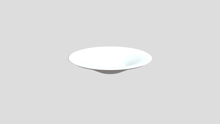 Тарелка(plate) 3D Model