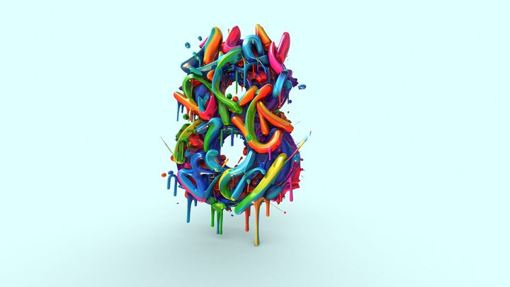 8 eight – Gratis 3D-model STL