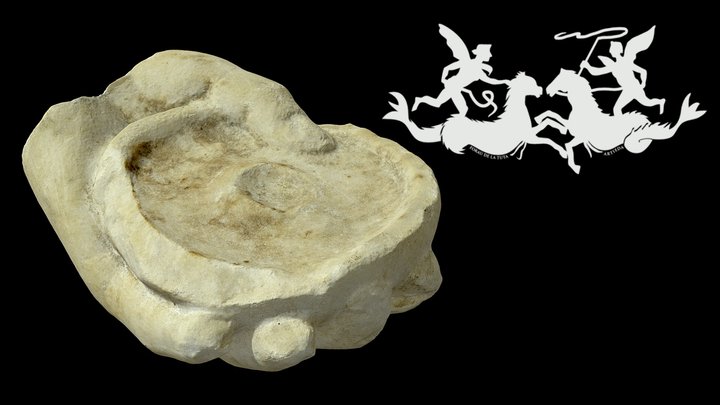 Fragmento de escultura romana. Artieda (Spain) 3D Model