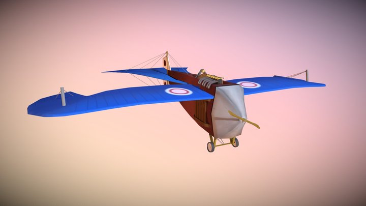 The Flying Circus  Plane 3D Model