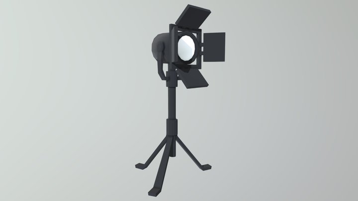 proyector o linterna de escenario 3D Model