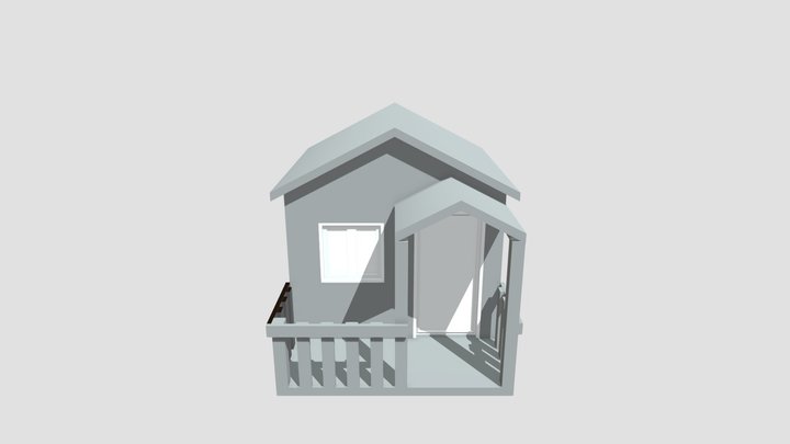 Doll House 01 3D Model