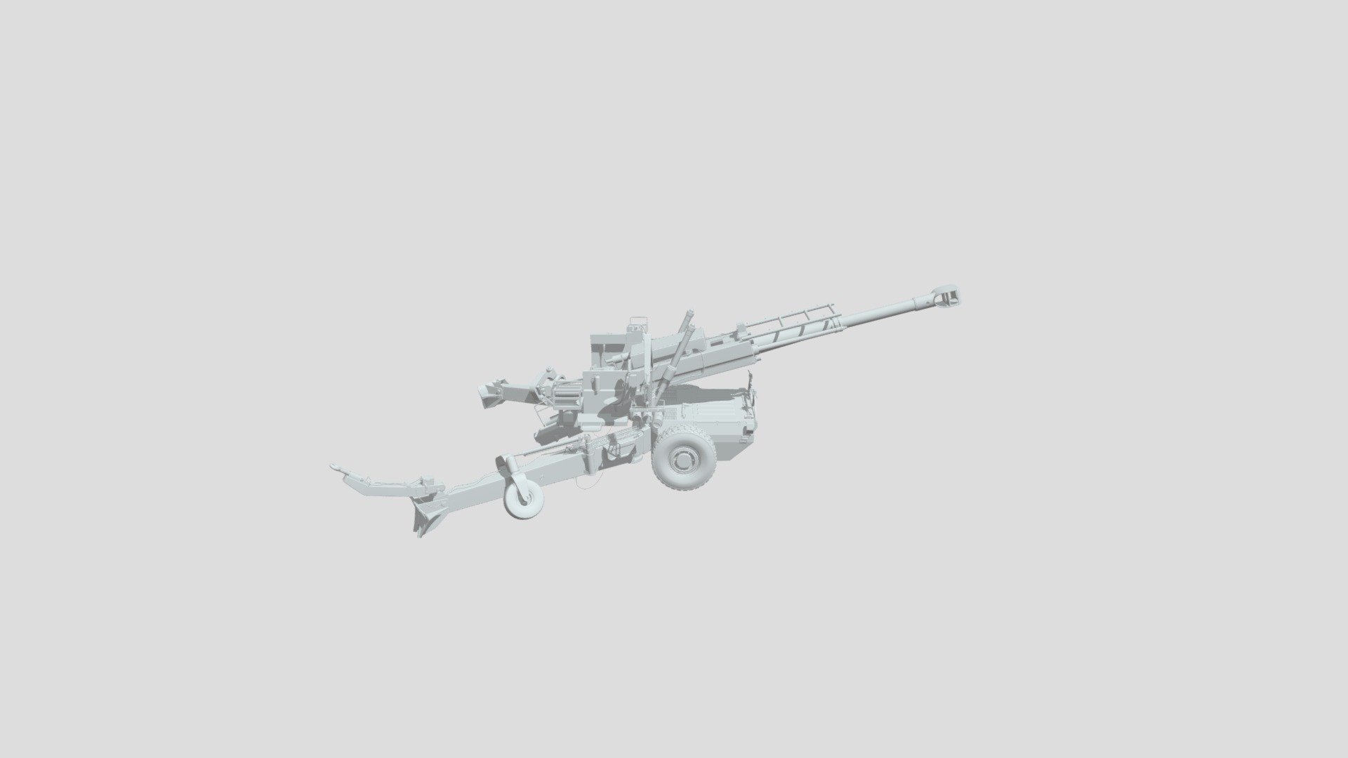 Vehical , bofors - 3D model by jnujanak [d80e10a] - Sketchfab