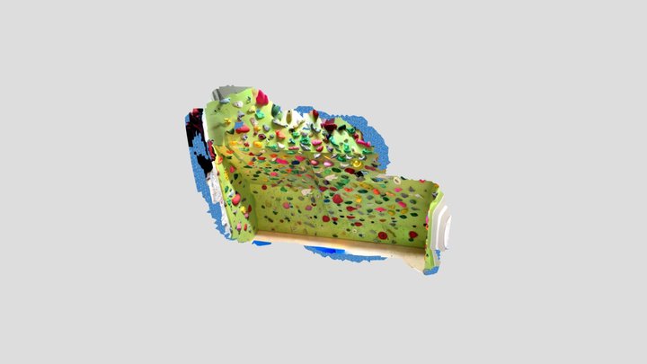 My home climbingwall 3D Model