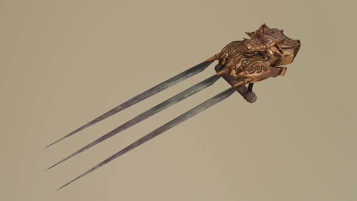 Werewolf Katar 3D Model