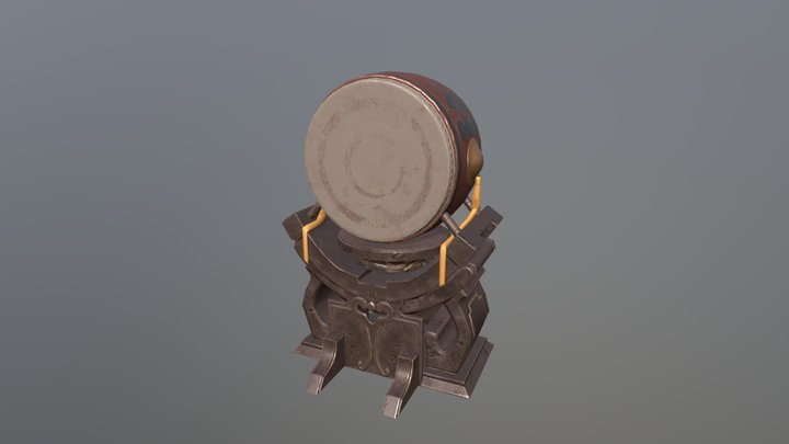 drum 3D Model