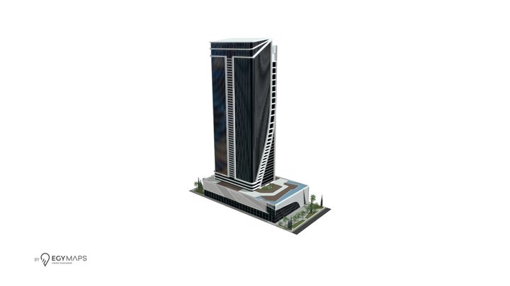 Sixty Iconic Tower 3D Model