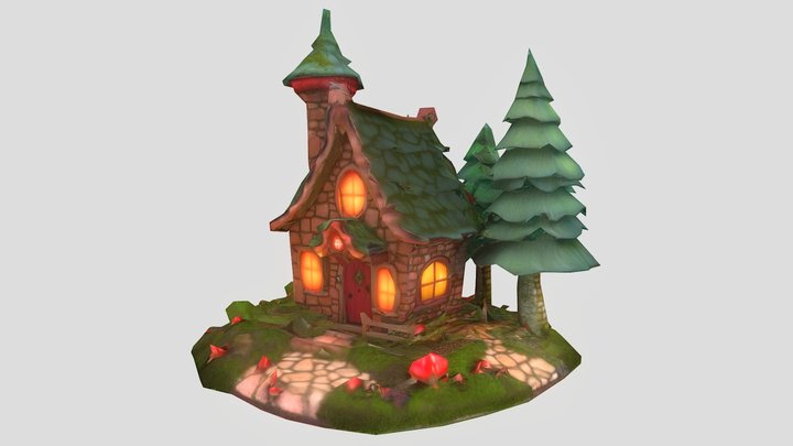 Stylized Storybook House
