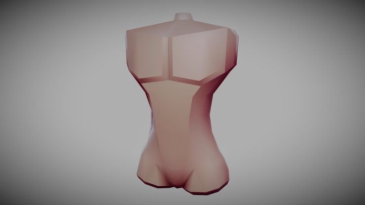Male Body Mash (In works) – Modello 3D gratuito STL