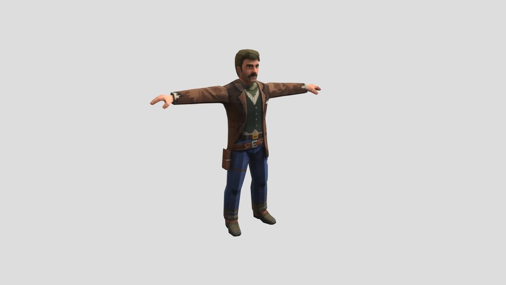 PSX style cowboy