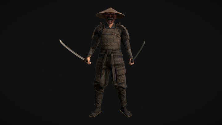 Samurai Oni 3D Model