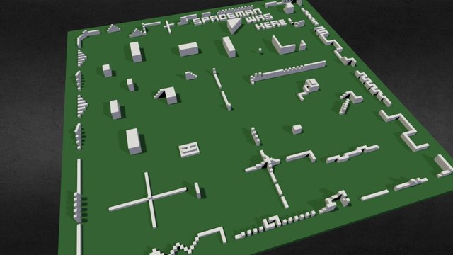 Zombie Zombie, secret Map 3D Model