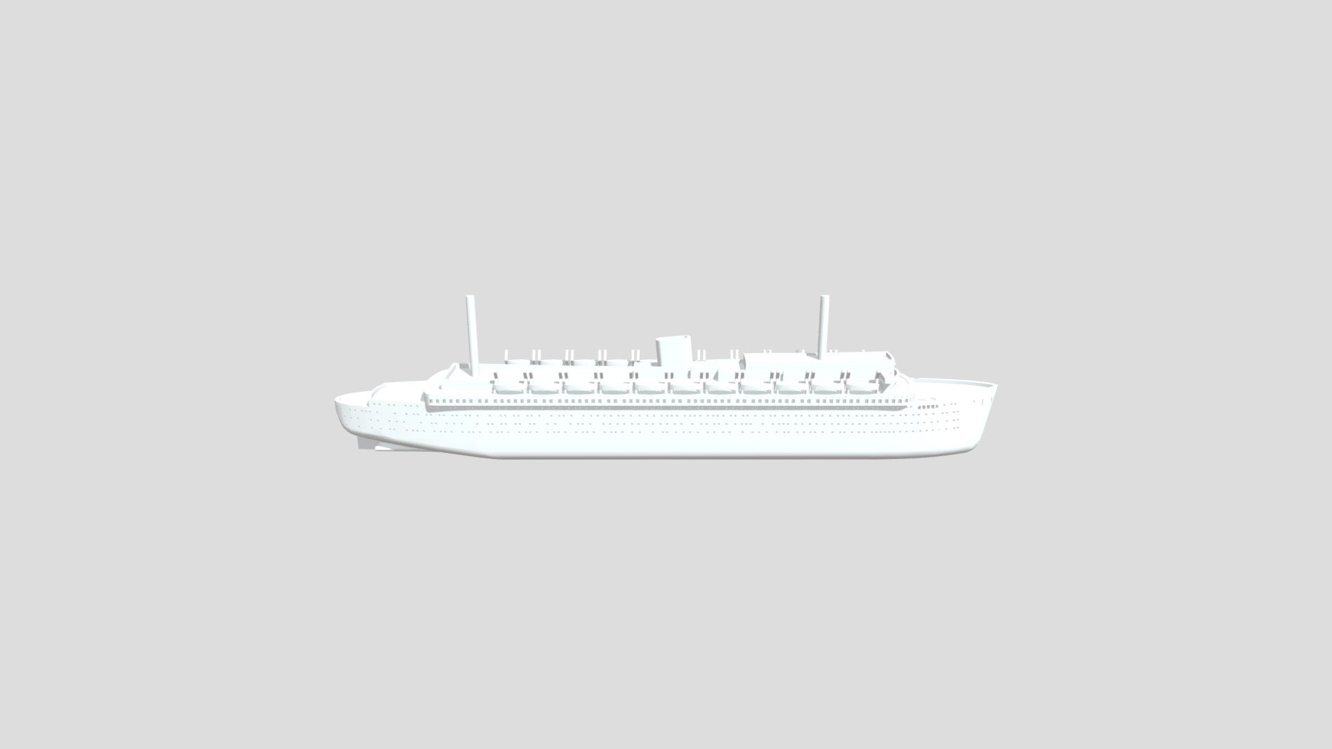 MV Wilhelm Gustloff 3D model thumbnail